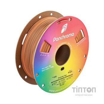 Пластик для 3D-принтера Polymaker PLA PANCHROMA DUAL MATTE 1,75mm 1kg SHADOW ORANGE (CA04050)
