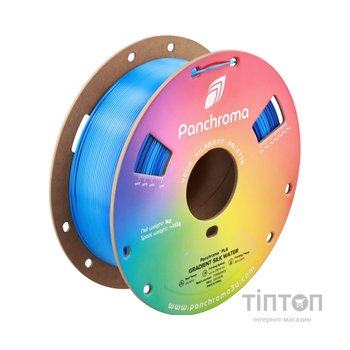 Пластик для 3D-принтера Polymaker PLA PANCHROMA GRADIENT 1,75mm 1kg SILK WATER (CA03036)