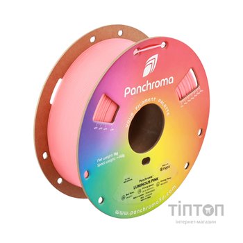 Пластик для 3D-принтера Polymaker PLA PANCHROMA LUMINOUS 1,75mm 1kg PINK (CA02034)