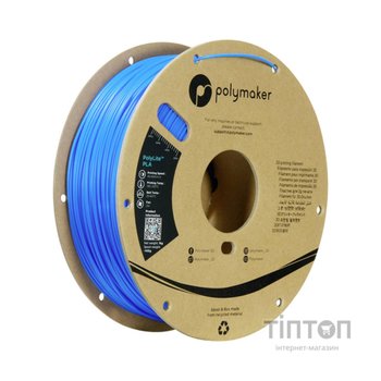 Пластик для 3D-принтера Polymaker PLA POLYLITE 1,75mm 1kg AZURE BLUE (PA02064)