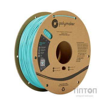 Пластик для 3D-принтера Polymaker PLA POLYLITE 1,75mm 1kg TEAL (PA02010)