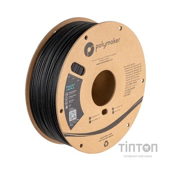 Пластик для 3D-принтера Polymaker PLA POLYLITE LW 1.75 mm 0,8kg BLACK (PA08001)