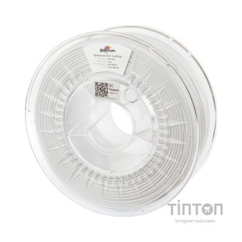 Пластик для 3D-принтера Spectrum PET-G HT100 1.75mm 0.5kg PURE WHITE (80410)