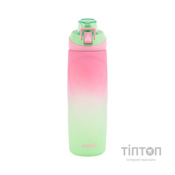 Пляшка для води Kite K26, 760 мл, рожево-салатова (K26-1200-2)