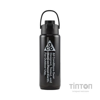 Пляшка для води Nike TR RENEW RECHARGE CHUG BOTTLE 24 OZ N.100.9669.093.24 чорний 709 мл (887791794352)