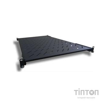 Полка 19" Hypernet 1U глуб. 600мм, в шкафы глубиной 800мм, цвет черный (U-FS-80-BLACK)