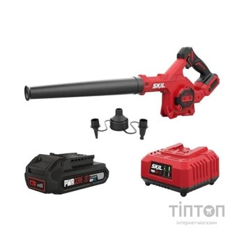 Повітродувка Skil 3161 CB Compact Li-Ion 20V, 2Ah, безщіткова (VA1E3161CB+BC1E3110A)