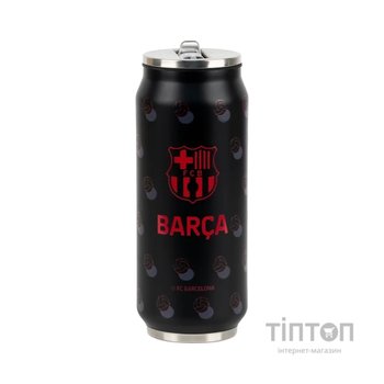 Поїльник-непроливайка Kite FC Barcelona термочашка з трубочкою, 500 мл (BC25-1264)