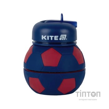 Поїльник-непроливайка Kite силіконова , 550 мл, червоно-синя (K26-1272-3)