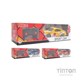 Радіокерована іграшка SPIDKO Sports car зі світлом 116, жовтий (40997/2)