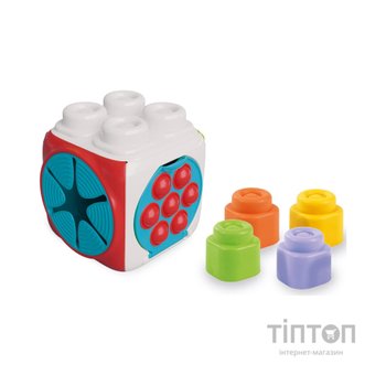 Розвиваюча іграшка Clementoni Sensory Cube, серія Soft Clemmy (17902)