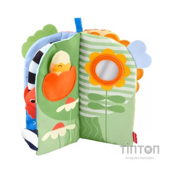 Розвиваюча іграшка Fisher-Price м'якенька розвивальна книжечка (JKP53)