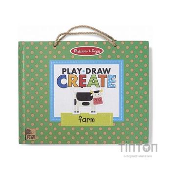 Розвиваюча іграшка Melissa&Doug Магнітний набір-планшет Ферма (MD31325)