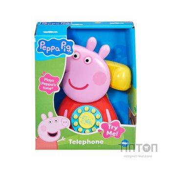 Розвиваюча іграшка Peppa Pig каталка Телефон Пеппи (1684687)
