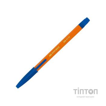 Ручка кулькова BUROMAX non-retractable JOBMAX ORANGE, blue, 50шт (BM.8119-01)