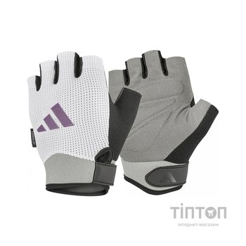 Рукавички для фітнесу Adidas Performance Women's Gloves ADGB-13256 білий, сірий XL (885652019095)