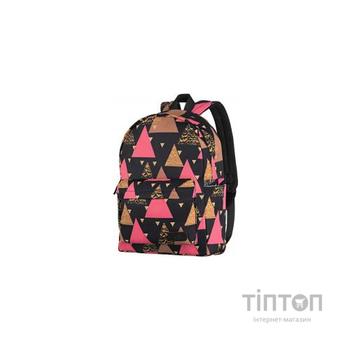 Рюкзак для ноутбука 2E 13" TeensPack Triangles, black (2E-BPT6114BK)
