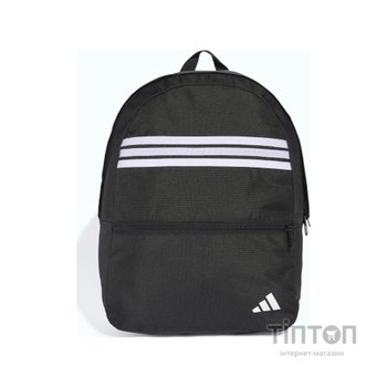 Рюкзак туристичний Adidas Clsc 3S Bp JD9564 27.5L чорний, білий (4067901111965)
