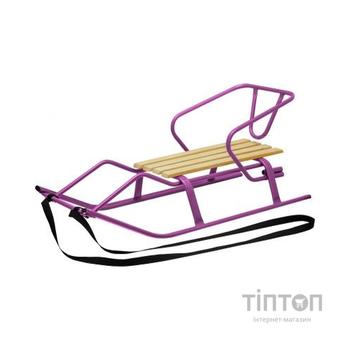 Санки Time Eco Флеш Фіолетові (4820211100483VIOLET)