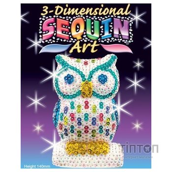 Набір для творчості Sequin Art 3D New Owl (SA1409)