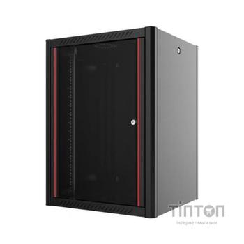 Шафа настінна MIRSAN WTN 19" 12U 600x560, RAL 9005 (MR.WTN12U56DE.01)