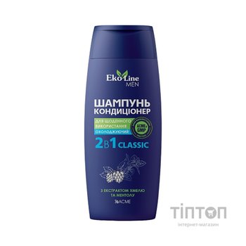 Шампунь Acme Color EkoLine Men Classic 2в1 З ефектом охолодження 250 мл (4823115503299)