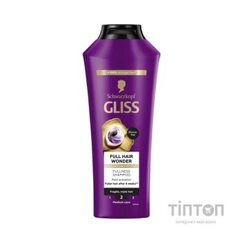 Шампунь Gliss Full Hair Wonder Fullness Shampoo 400 мл (9000101749298)