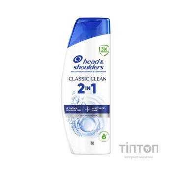 Шампунь Head & Shoulders 2 в 1 Проти лупи Основний догляд 250 мл (8700216157872)