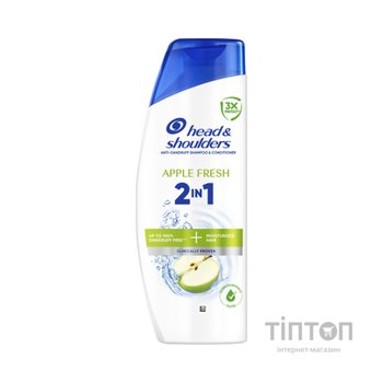 Шампунь Head & Shoulders 2 в 1 Проти лупи Яблучна свіжість 400 мл (8006530315449)
