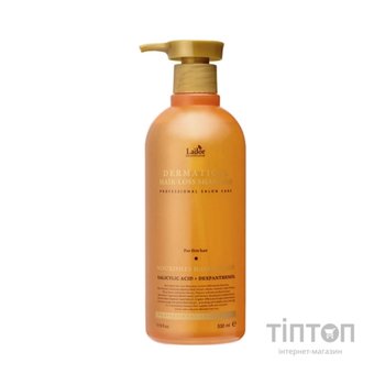 Шампунь La'dor Dermatical Hair-Loss Shampoo For Thin Hair 530 мл (8809181935222)