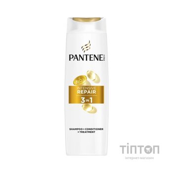 Шампунь Pantene Pro-V 3 в 1 Інтенсивне відновлення 325 мл (8700216509022)