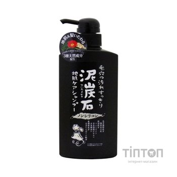 Шампунь Pelican Deitanseki Shampoo Безсиліконовий Для жирного волосся 500 мл (4976631649252)