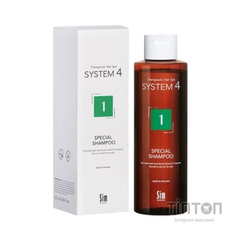 Шампунь Sim Sensitive System 4 Для нормальної шкіри голови і схильної до жирності 250 мл (6417150024345)