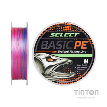 Шнур Select Basic PE 100m Multi Color 0.06mm 6lb/3kg (1870.30.77)