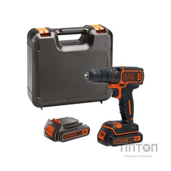 Шуруповерт BLACK&amp;DECKER BDCDC18KB