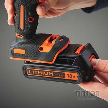 Шуруповерт BLACK&amp;DECKER BDCHD18KB