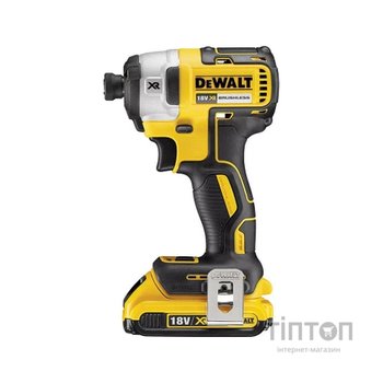 Шуруповерт DeWALT 18V XR Li-Ion, 2x2Ah, безщітковий, 205 Нм, 3250 об/хв, кейс (DCF887D2)