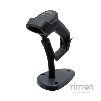Сканер штрих-коду Datalogic QD2590, 2D USB, Stand, Black (QD2590-BKK1S)
