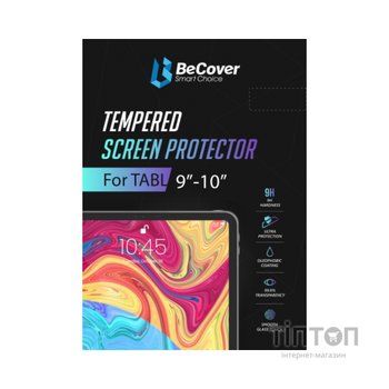 Скло захисне BeCover Samsung Tab S7 FE 12.4 SM-T730/SM-T735/S8 Plus 5G SM-X800/SM-X806/S9 FE Plus SM-X610/SM-X616B (706652)