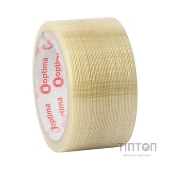 Скотч Optima армований скловолокном 48 мм х 10 м (O45357)
