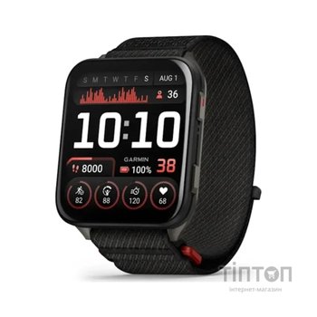 Смарт-годинник Garmin Venu X1, Black, GPS (010-02980-02)