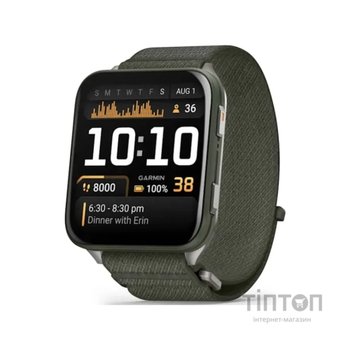 Смарт-годинник Garmin Venu X1, Moss, GPS (010-02980-03)