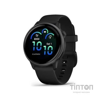 Смарт-годинник Garmin vivoactive 6, Black/Slate, GPS смарт-годинник (010-02985-00)