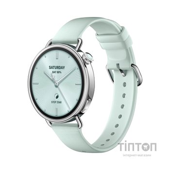 Смарт-годинник Xiaomi Watch S4 41mm Fluororubber Strap Мятно-зелений BHR080CGL (1166773)