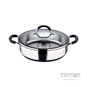 Сотейник MasterPro Foodies collection 3,8 л (BGMP-1503-BK)