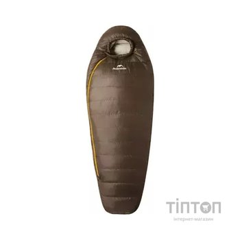 Спальний мішок Naturehike з натуральним пухом Snowbird CNK2550WS014, L, темно-коричневий 400 г (6927595784396)
