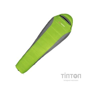 Спальний мішок Terra Incognita Siesta Long 100 L зелений/сірий (4823081501480)