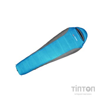 Спальний мішок Terra Incognita Siesta Regular 100 R бірюзовий/сірий (4823081506843)