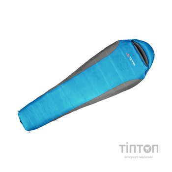 Спальний мішок Terra Incognita Siesta Regular 200 L синій/сірий (4823081505266)