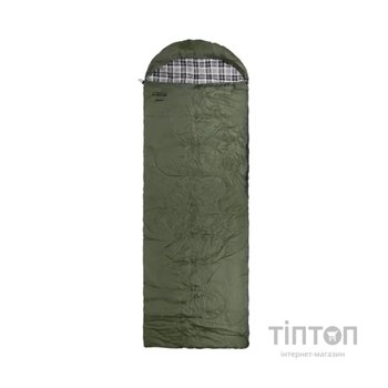 Спальний мішок Tramp Ember+ Regular оливковий лівий (UTRS-063R-olive-L)